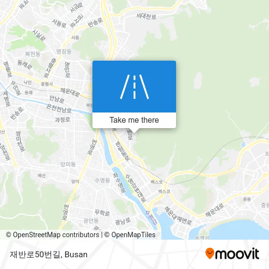 재반로50번길 map