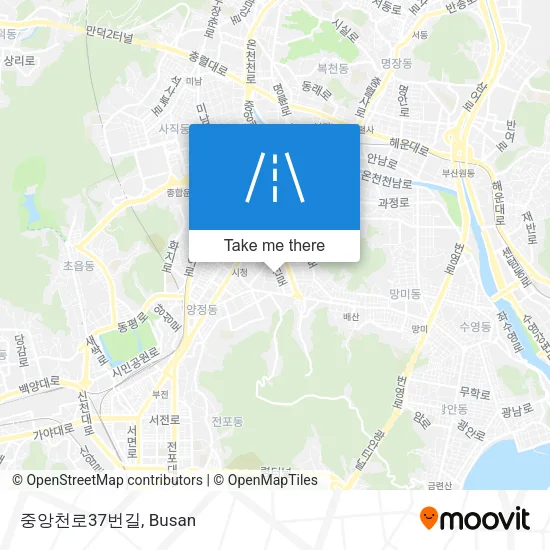 중앙천로37번길 map