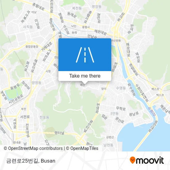 금련로25번길 map
