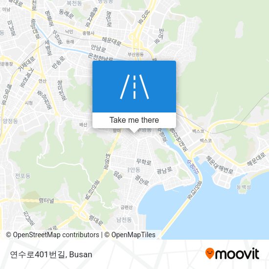 연수로401번길 map