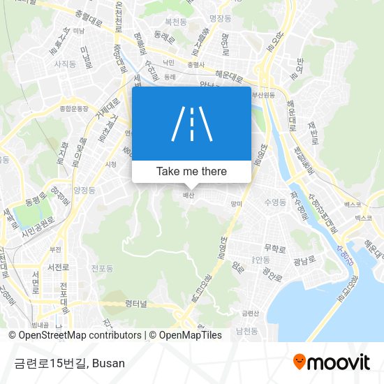 금련로15번길 map