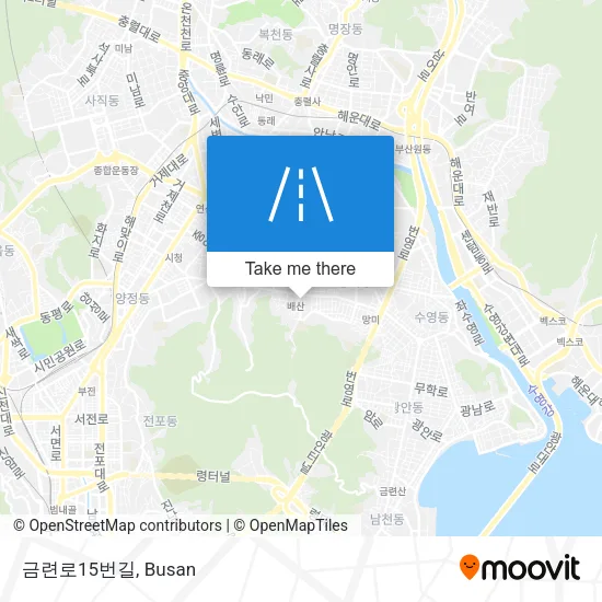 금련로15번길 map