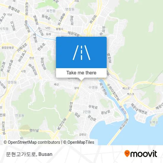 문현고가도로 map