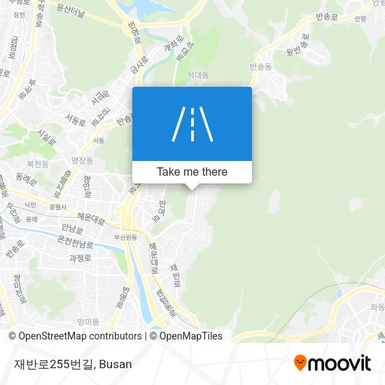 재반로255번길 map