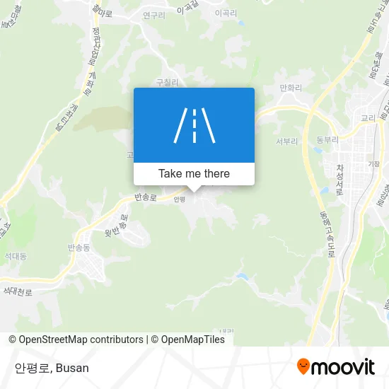 안평로 map