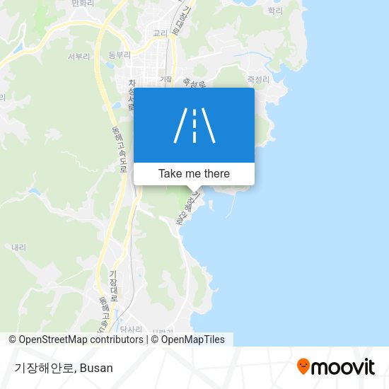 기장해안로 map