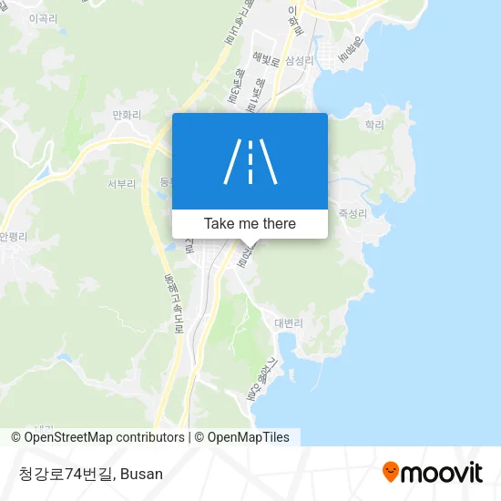 청강로74번길 map