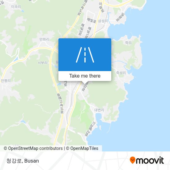 청강로 map