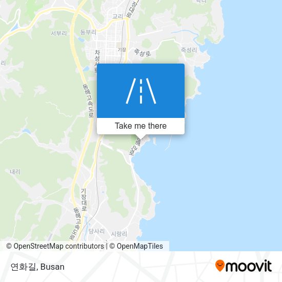 연화길 map
