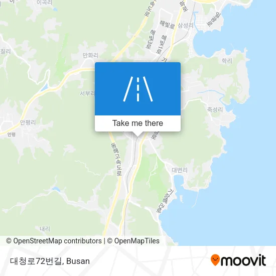 대청로72번길 map