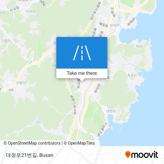 대청로21번길 map