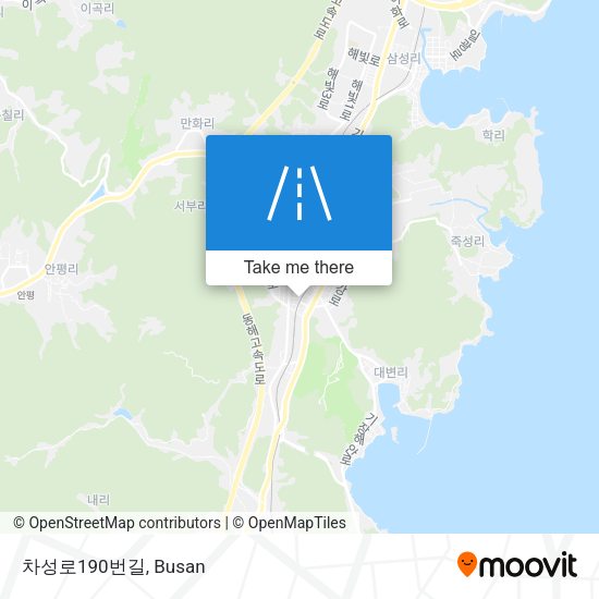차성로190번길 map