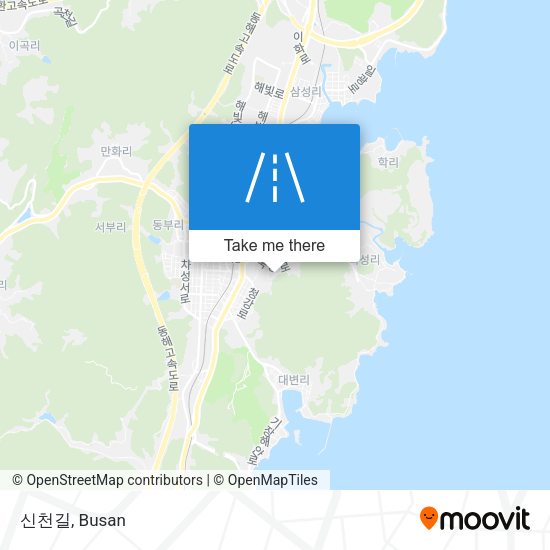 신천길 map