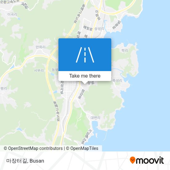 마장터길 map