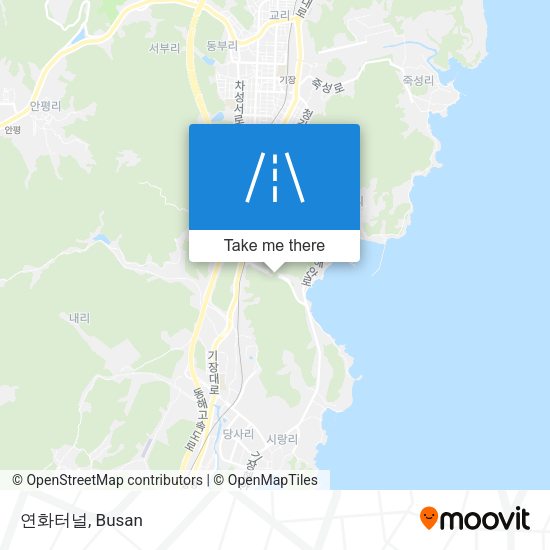 연화터널 map