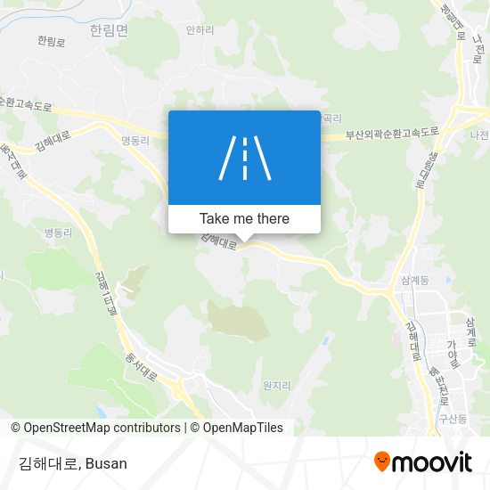 김해대로 map