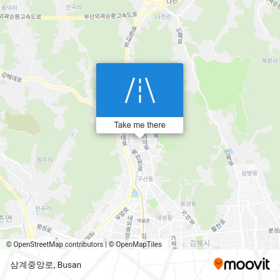 삼계중앙로 map