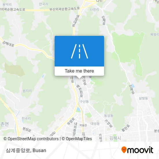 삼계중앙로 map