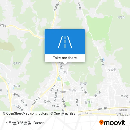 가락로326번길 map