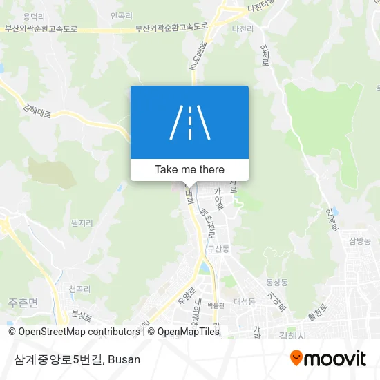 삼계중앙로5번길 map