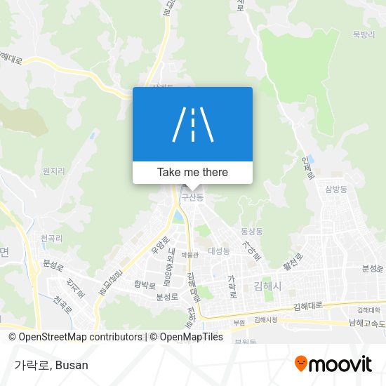 가락로 map