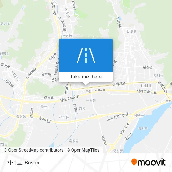 가락로 map