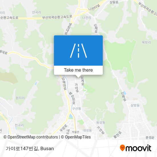 가야로147번길 map