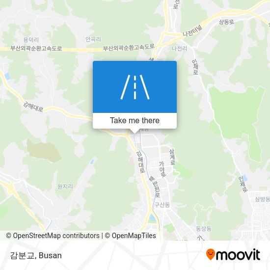 감분교 map