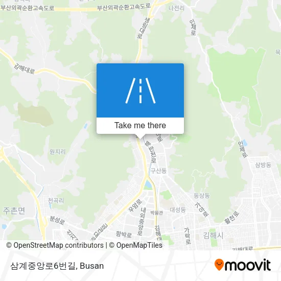 삼계중앙로6번길 map