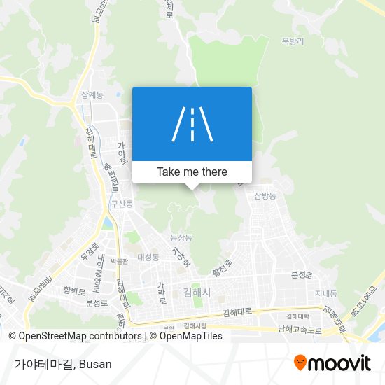 가야테마길 map