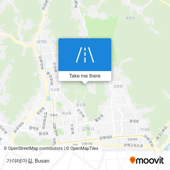 가야테마길 map