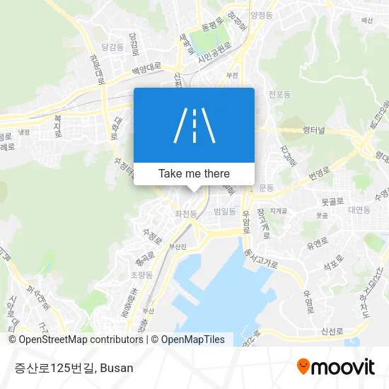 증산로125번길 map
