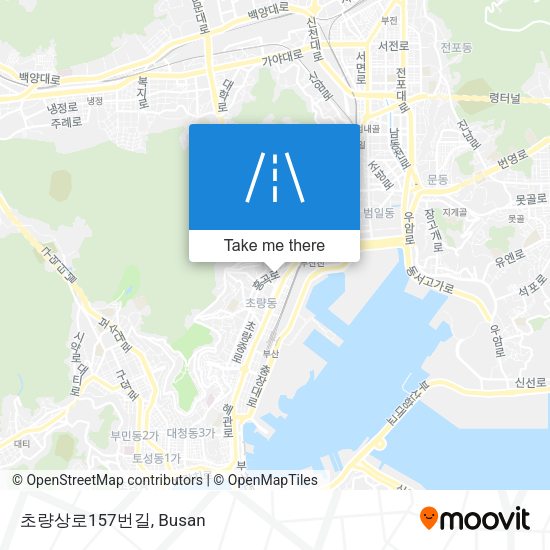 초량상로157번길 map