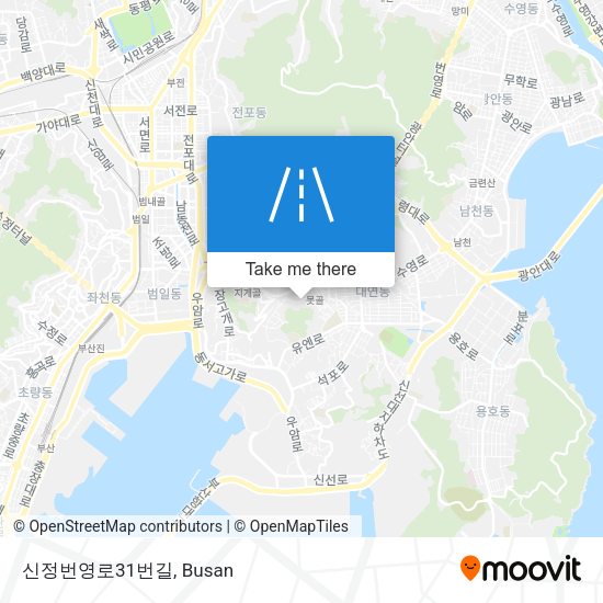 신정번영로31번길 map