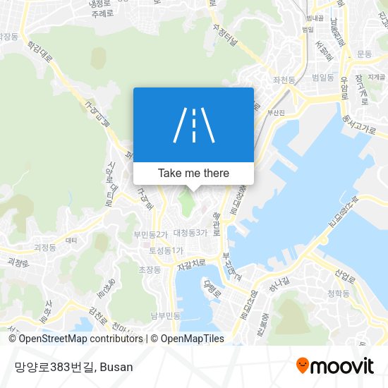 망양로383번길 map