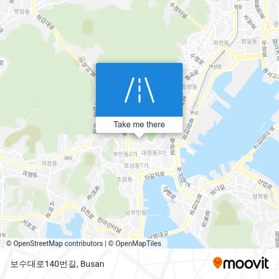 보수대로140번길 map