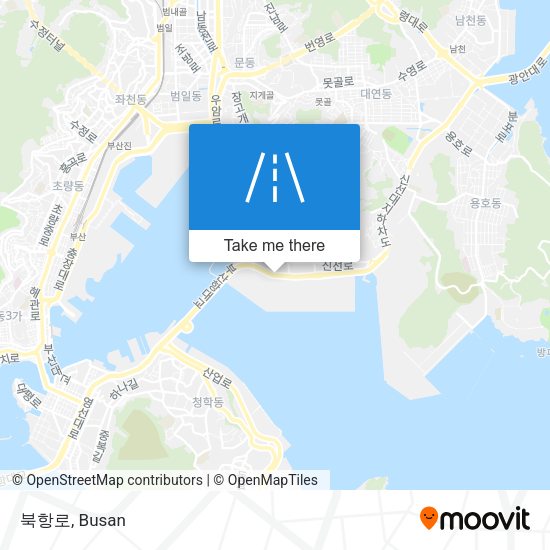 북항로 map