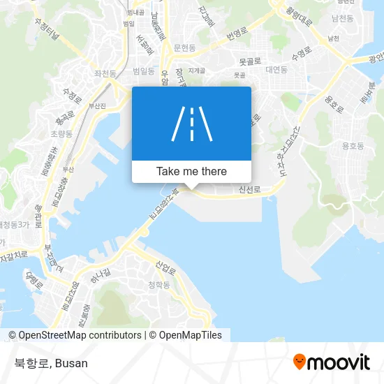 북항로 map