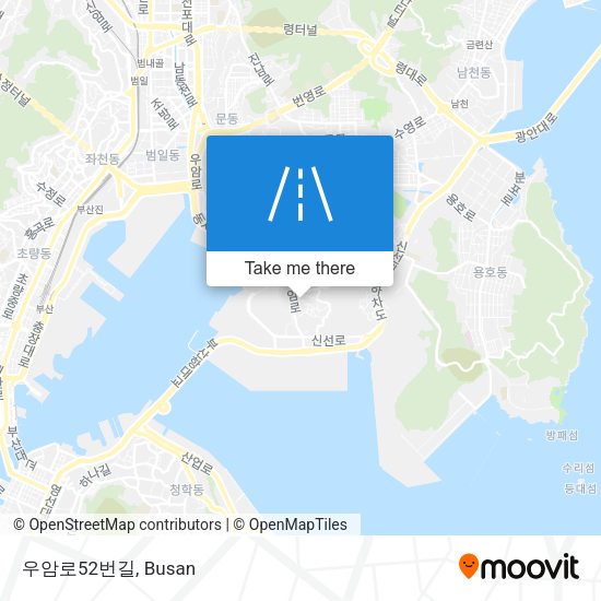 우암로52번길 map