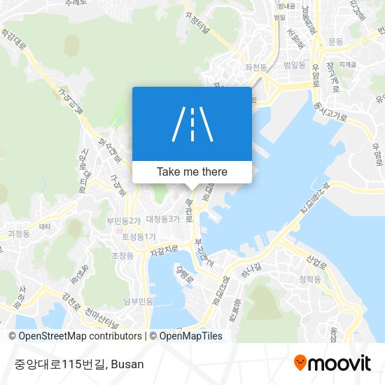 중앙대로115번길 map