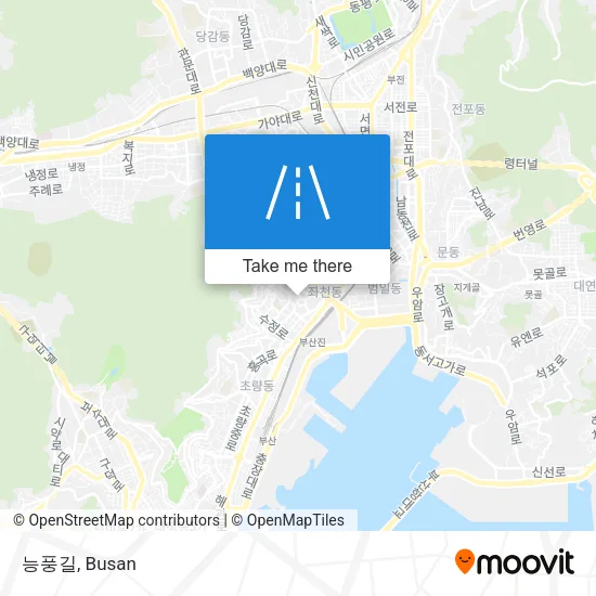 능풍길 map