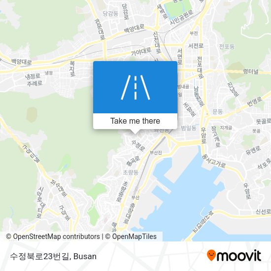 수정북로23번길 map