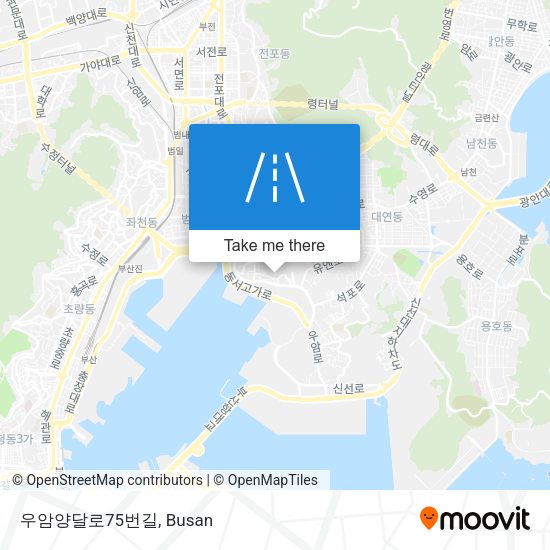 우암양달로75번길 map