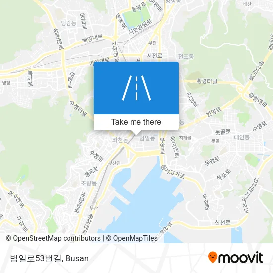 범일로53번길 map