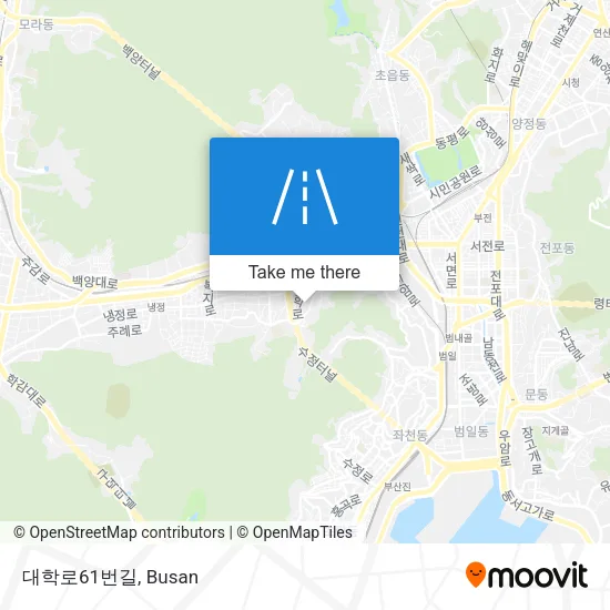대학로61번길 map