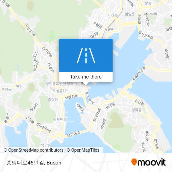중앙대로46번길 map