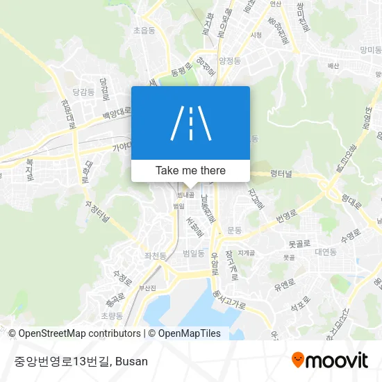 중앙번영로13번길 map