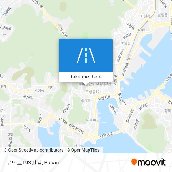 구덕로193번길 map