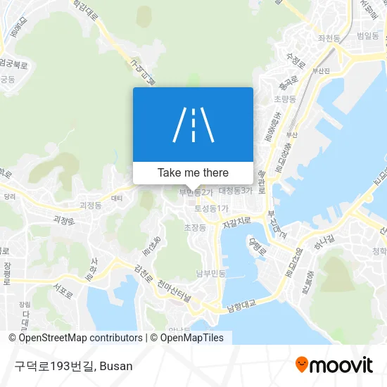 구덕로193번길 map