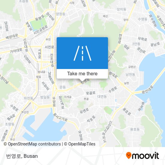 번영로 map